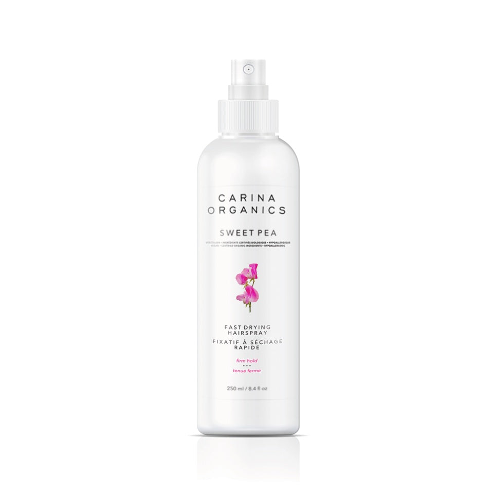 【Senior Daily Care】Carina Organics Sweet Pea Quick-Dry Hairspray | Overseas Purchasing