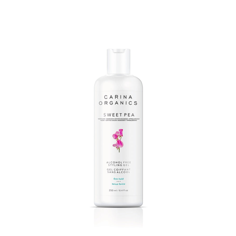 【樂齡日常護理】Carina Organics 香豌豆 無酒精 造型啫喱