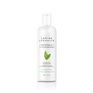 【樂齡日常護理】Carina Organics 薄荷 洗頭沐浴露