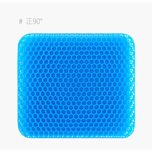 【給父母最好的】YOTOK 日本正品蜂窩凝膠坐墊 夏季涼墊防臀痛 久坐矽膠椅墊 - 3.6CM 加大版 - 長者舒適首選-凝膠坐墊-樂耆同行 Lohas Elderly－香港樂齡長者用品專門店