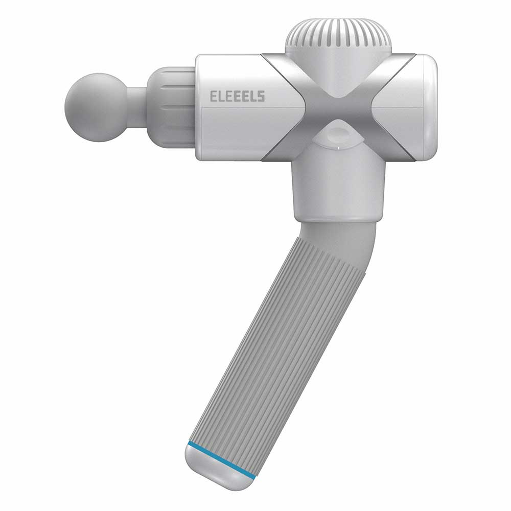 ELEEELS X1T自助式高頻筋膜按摩槍 (2400mAh｜人體工學設計｜白色)-按摩用品-樂耆同行 Lohas Elderly－香港樂齡長者用品專門店