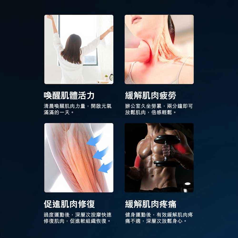 Booster M2降噪筋膜按摩槍 (1500mAh標準版連4種按摩頭) - 樂耆同行 Lohas Elderly－香港樂齡長者用品專門店