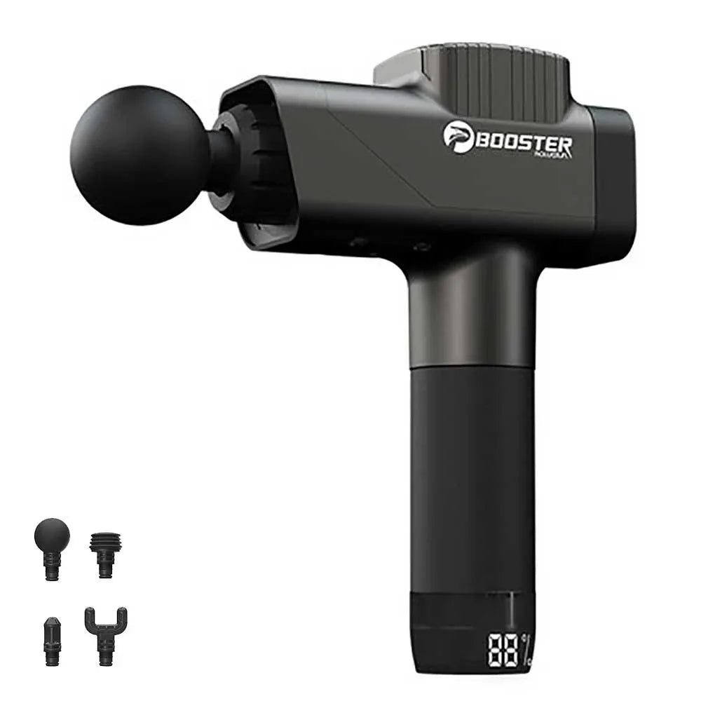 Booster Square M2 Noise Reduction Fascia Massage Gun (2000mAh Standard Version with 4 Massage Heads)