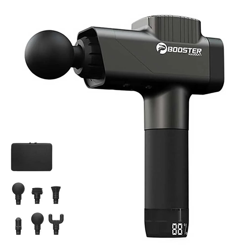 Booster Square M2 Noise Reduction Fascial Massage Gun (2500mAh Deluxe Edition with Storage Box)