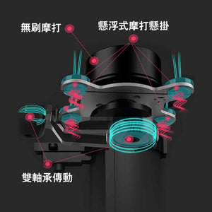 Booster 方形M2降噪筋膜按摩槍 (2500mAh豪華版連收藏盒) - 樂耆同行 Lohas Elderly－香港樂齡長者用品專門店