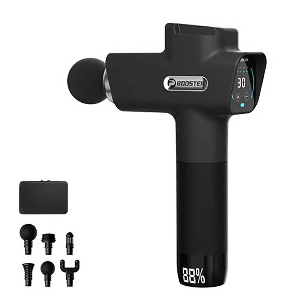 Booster Square M2 Upgraded Fascial Massage Gun (2500mAh｜Collection Box｜30 Levels of Strength)