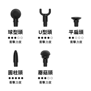 GXA美國N11專業級深層高頻筋膜槍 (2600mAh｜5個按摩頭連收藏盒｜灰色) - 樂耆同行 Lohas Elderly－香港樂齡長者用品專門店