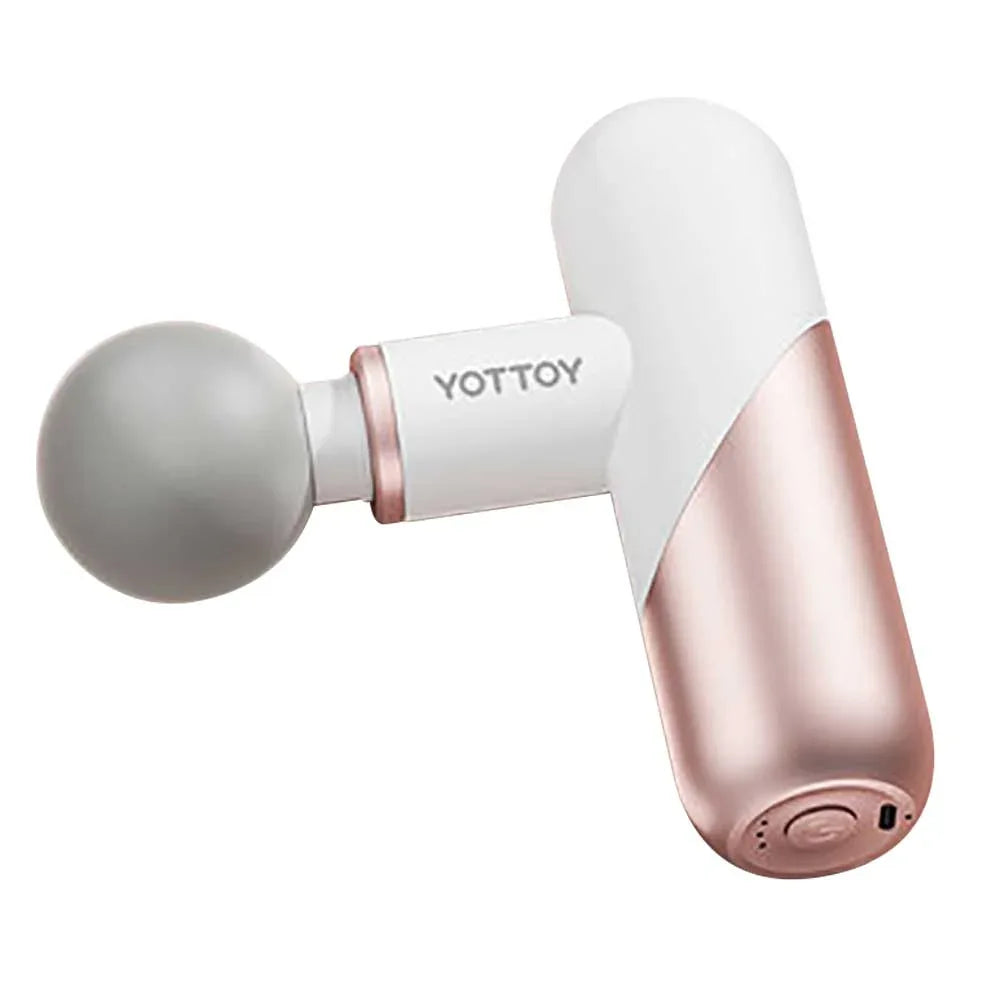 Yottoy小巧輕盈女士迷你酸痛肌肉肩頸按摩槍 (粉紅色) - 樂耆同行 Lohas Elderly－香港樂齡長者用品專門店