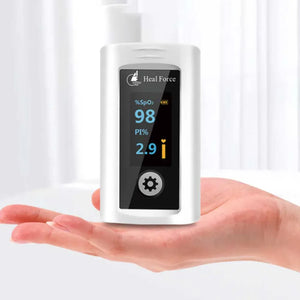 Heal Force 100N指夾式心律脈搏血氧飽和度檢測儀 - 樂耆同行 Lohas Elderly－香港樂齡長者用品專門店