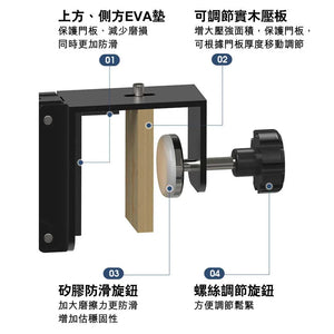 ARGAL老人頸椎手部上肢康復吊環滑輪訓練器（掛門｜雙輪） - 樂耆同行 Lohas Elderly－香港樂齡長者用品專門店