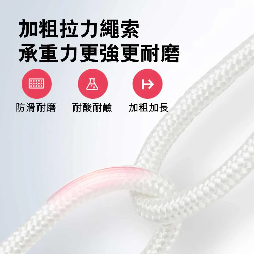 ARGAL老人頸椎手部上肢康復吊環滑輪訓練器（掛牆｜雙輪） - 樂耆同行 Lohas Elderly－香港樂齡長者用品專門店