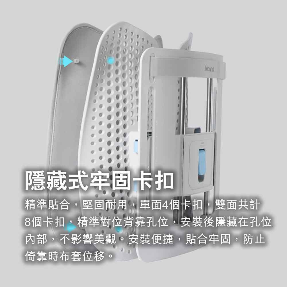 LERAVAN人體工學蝶型老人護脊椎腰墊 (藍色) - 樂耆同行 Lohas Elderly－香港樂齡長者用品專門店